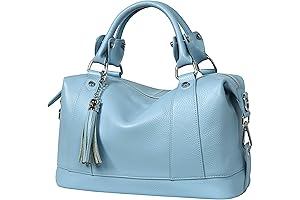 HESHE Leather Purses and Handbags - Designer Tote Bags for Women
