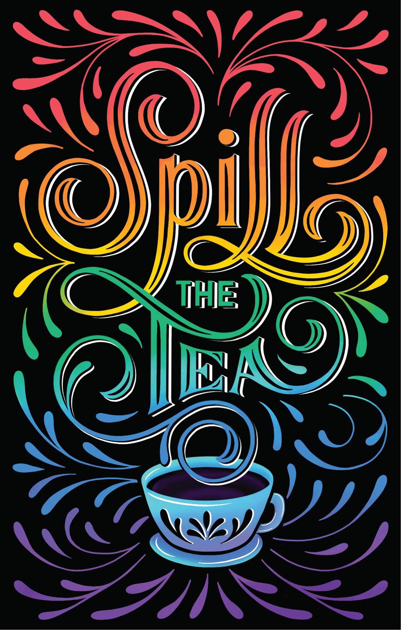 Spill the Tea Hardcover Ruled Journal (Insights Journals)
