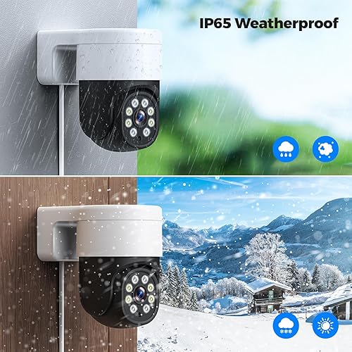 Miniatura 8 de Audio de 2 vías+4K8MP Sistema de cámara de seguridad Camcamp 4K PoE, sistema de seguridad de cámara CCTV, cámaras CCTV para el hogar de 8 MP, NVR de