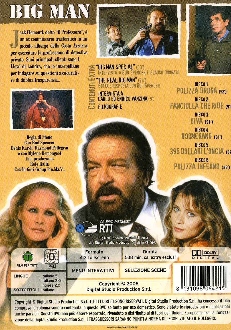 Big Man - Ser.Comp. ( Box 6 Dv)