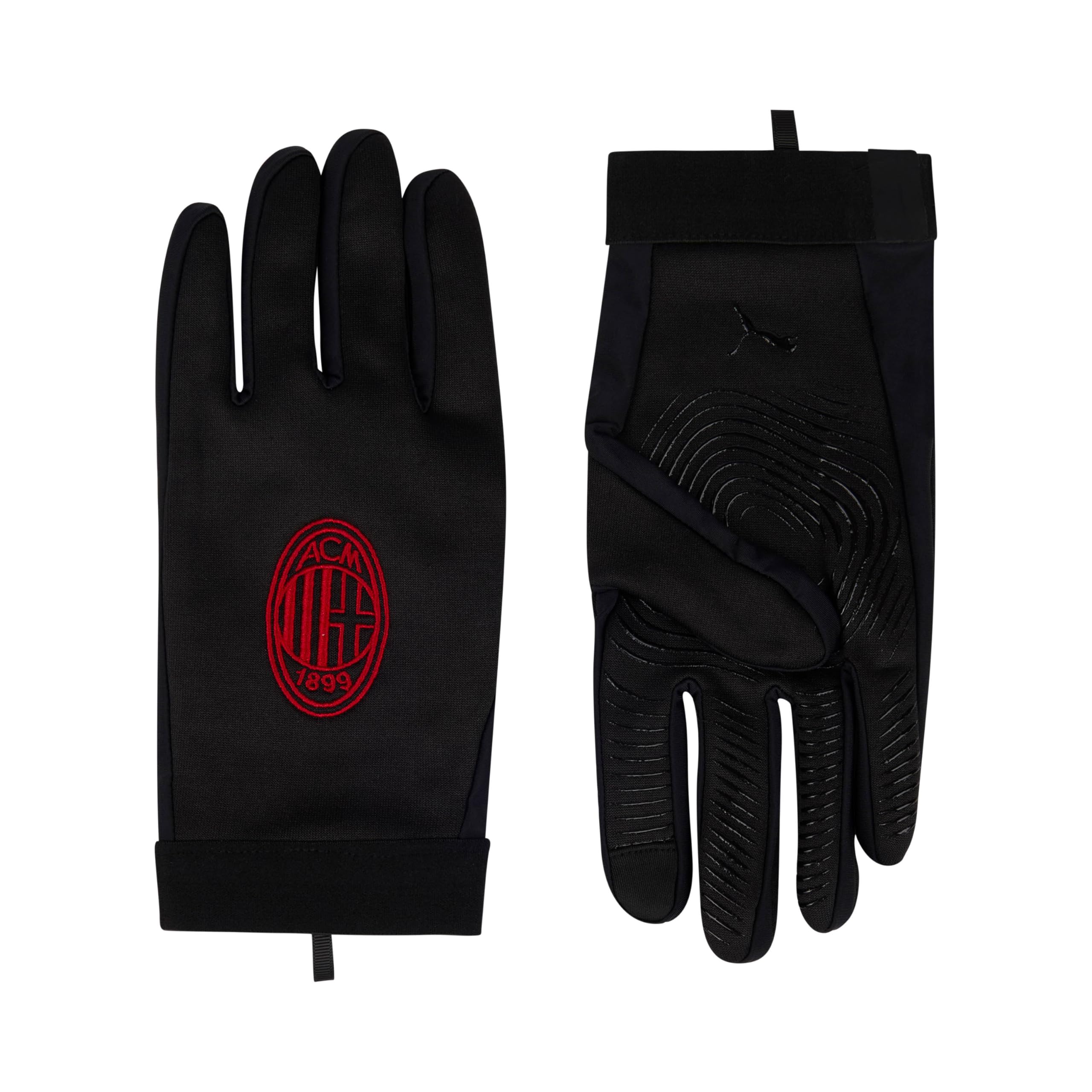 A.C. Milan - Guanti Field Player, Guanti da Calcio, Prodotto Ufficiale, Adulto, Unisex