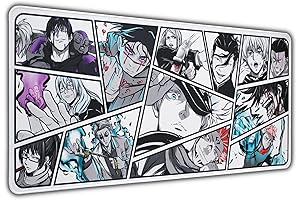 Anime Mouse Pad - XXL Gaming Desk Mat with Extended Non-Slip Base...