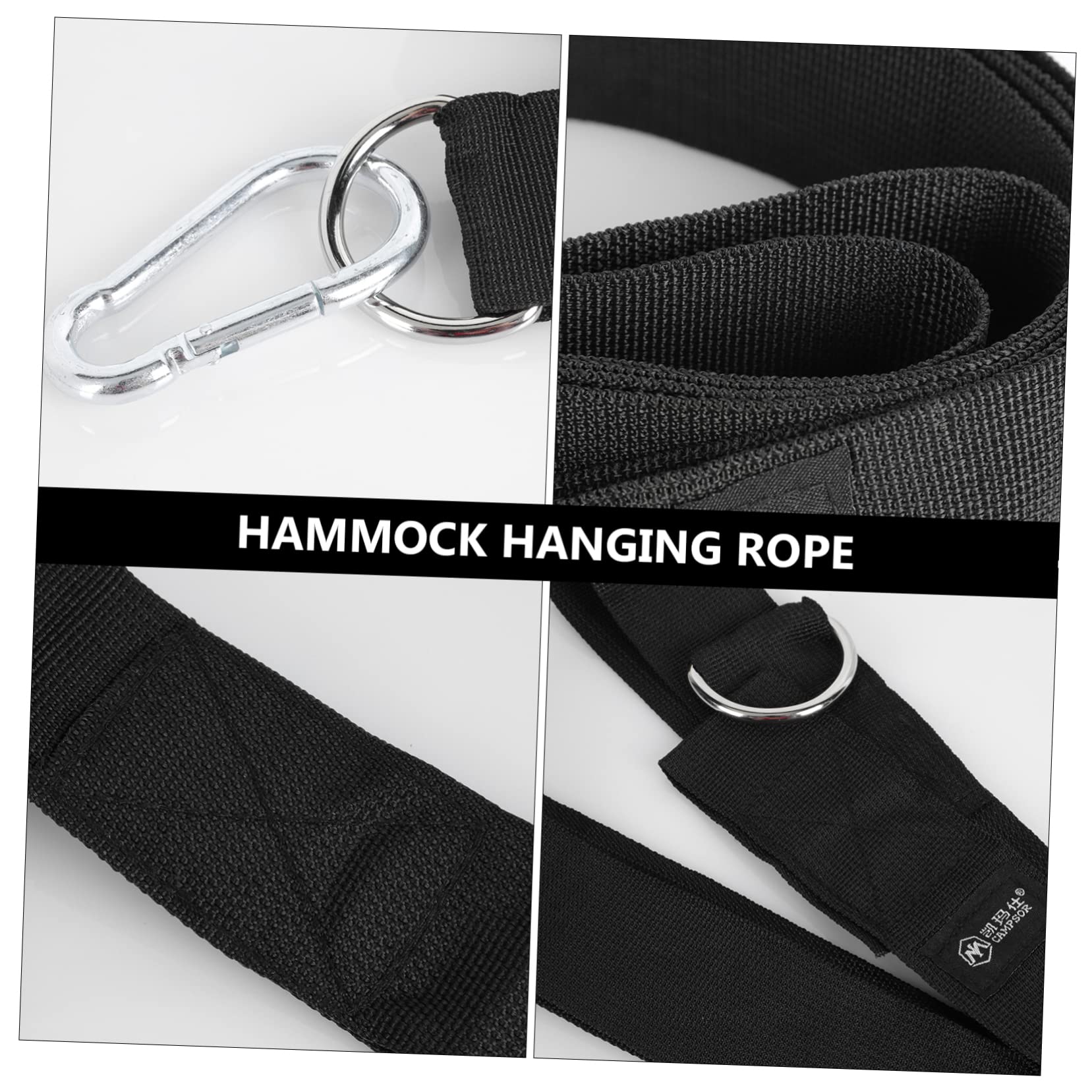 Sosoport Replacement Swing Hanging Rope Nylon Strong Swing Extension Rope for Garden Backyard Camping Hammocks