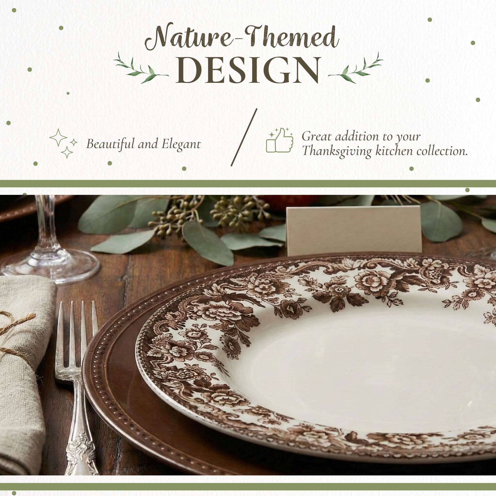 Amazon.com | Spode Delamere Salad Plates Set of 4 - 8 Inch