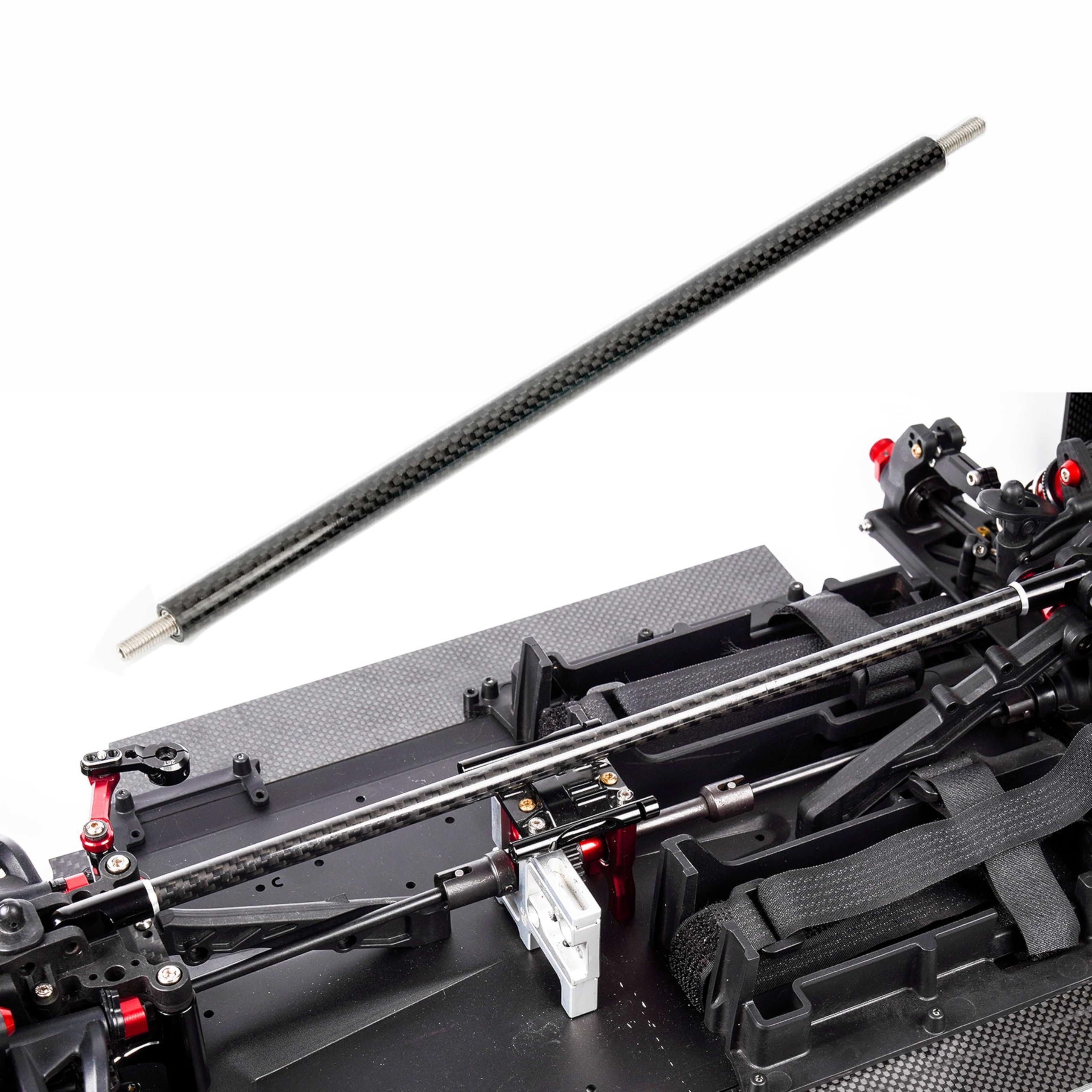 Carbon Fiber RC Center Brace Bar Rod for Arrma 1/7 Limitless F1 Felony Infraction Limitless 6S Upgrades I Replacement Part ARA320502 I Chassis Brace