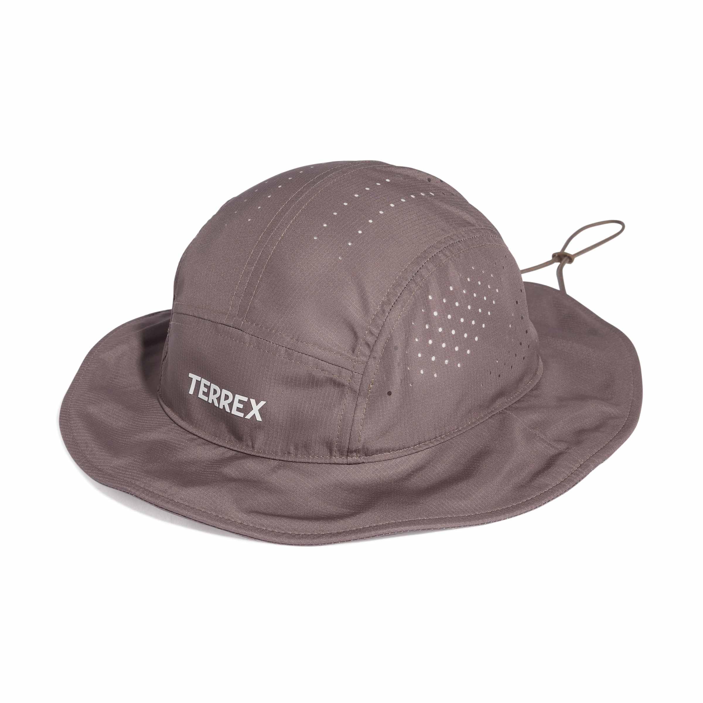 adidas Unisex Terrex Xperior Bucket Hat, Trace Brown, S-M