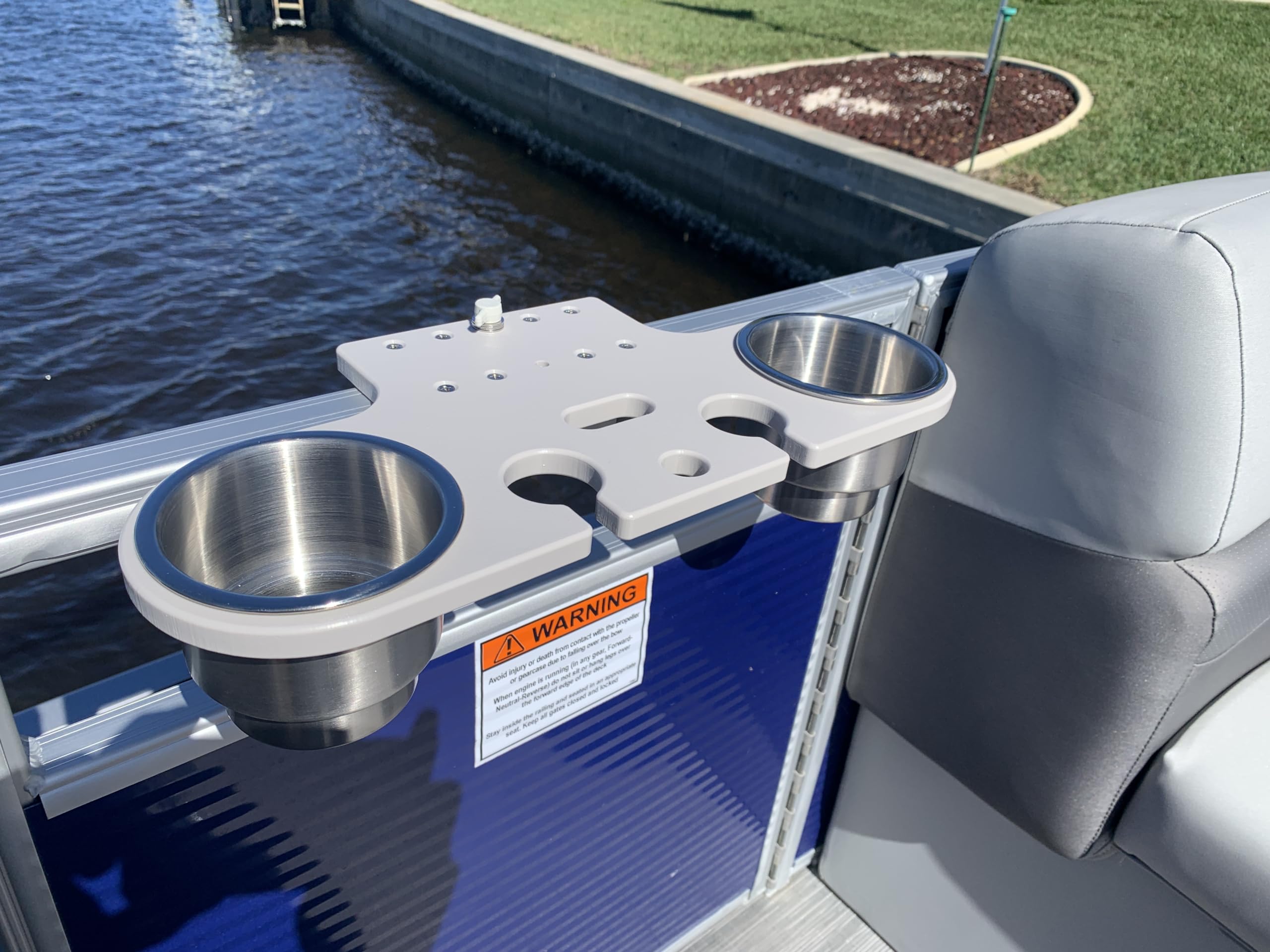 Boat For Bennington Pontoon Rod Holders Trolling Millennium Marine - Main Image