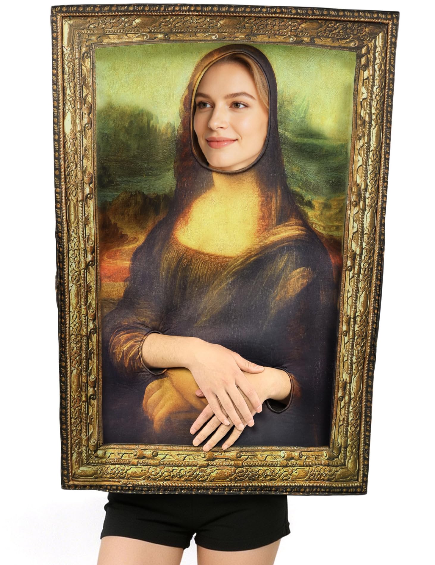 Famous Paintings Costume Adult Funny Halloween Mural Costumes