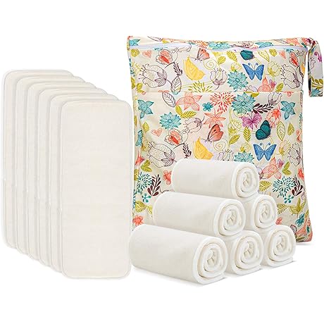 Damero Bamboo Inserts: Eco-Friendly, Absorbent Diaper Liners
