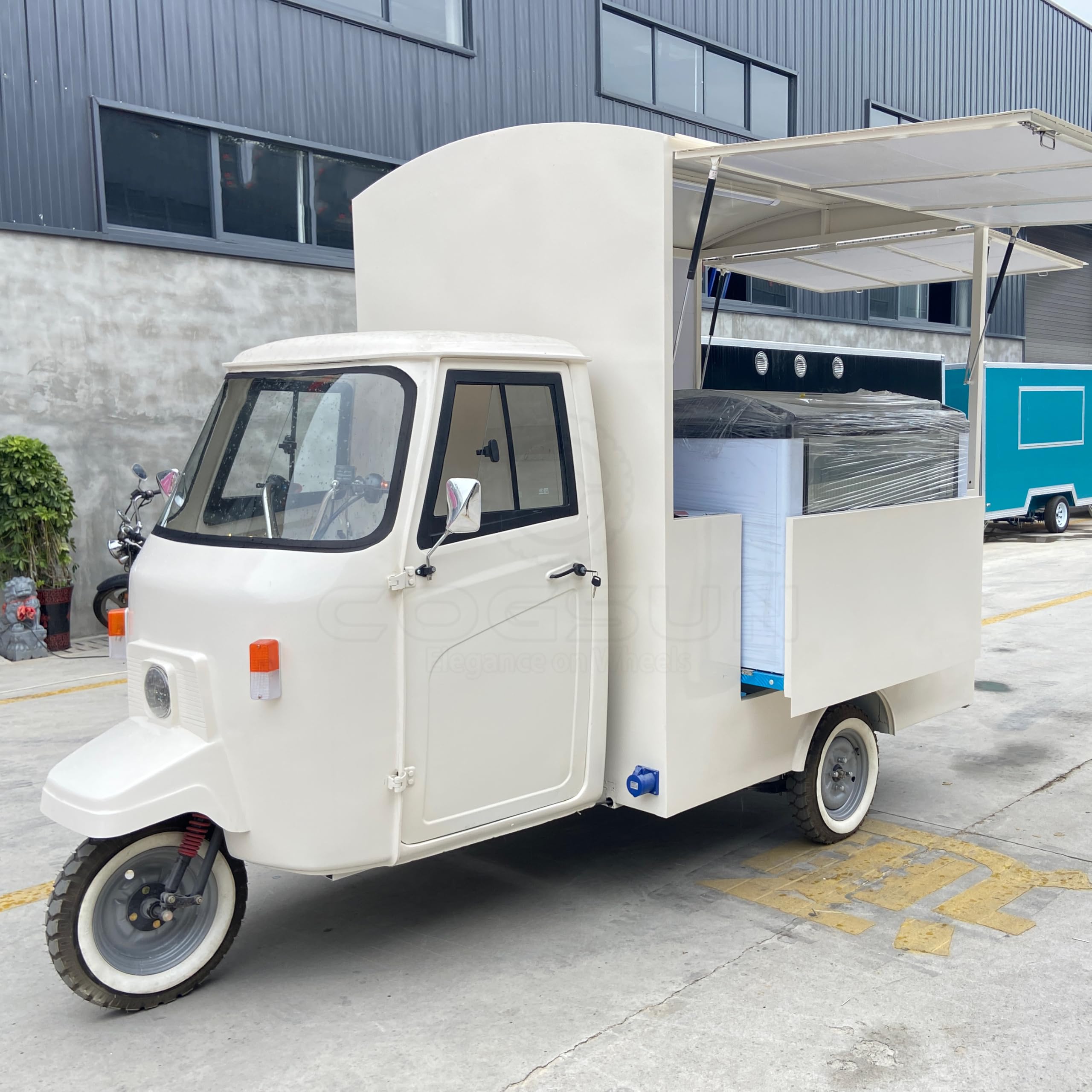 Street Food Truck Ape Elaborata Usata Fob Food Truck Trailer Ape