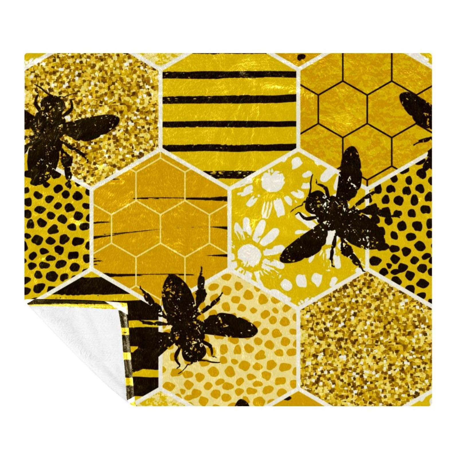 Couverture douce au motif géométrique et finitions soignées