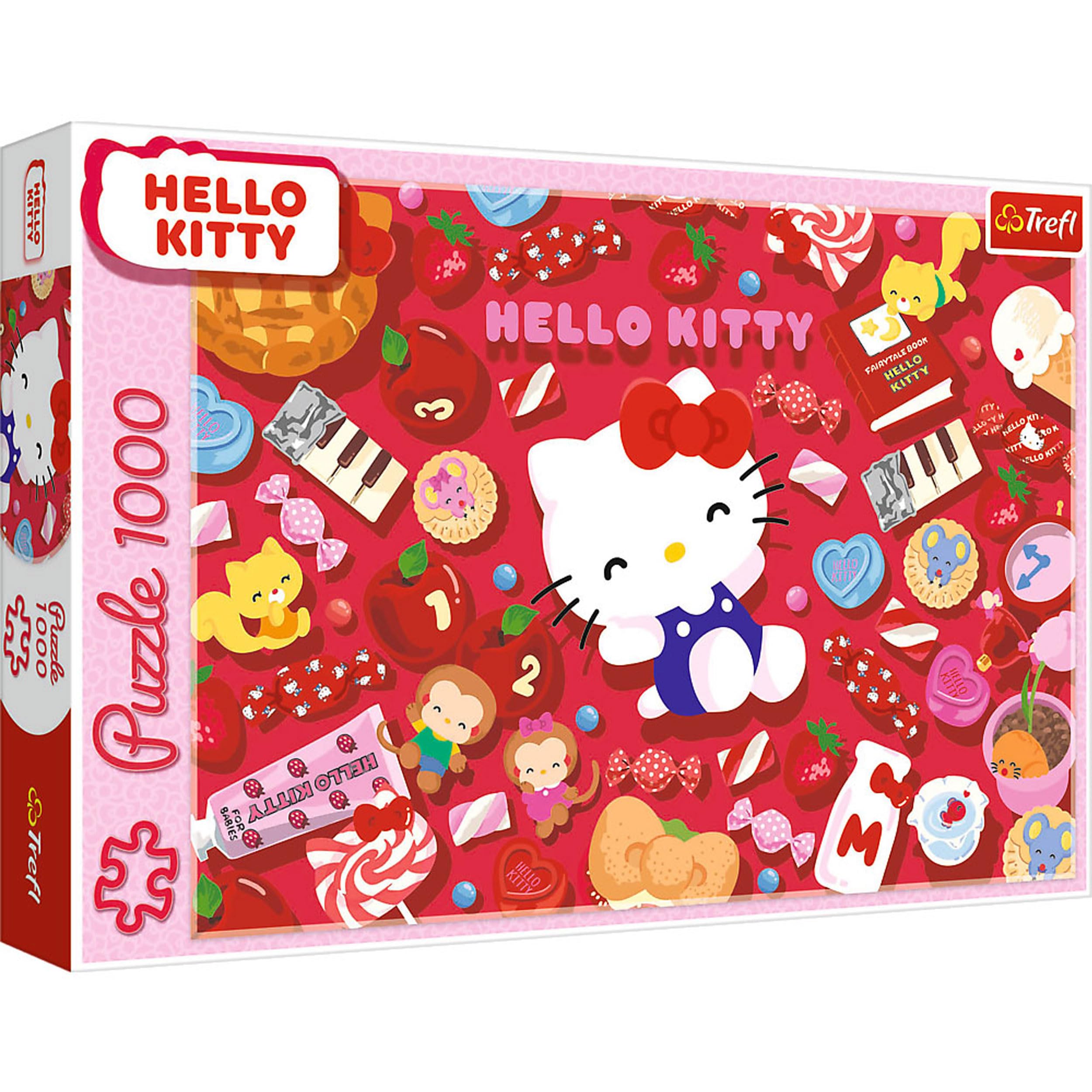 Amazon.com: Trefl - Hello Kitty - 1000 Piece Jigsaw Puzzle