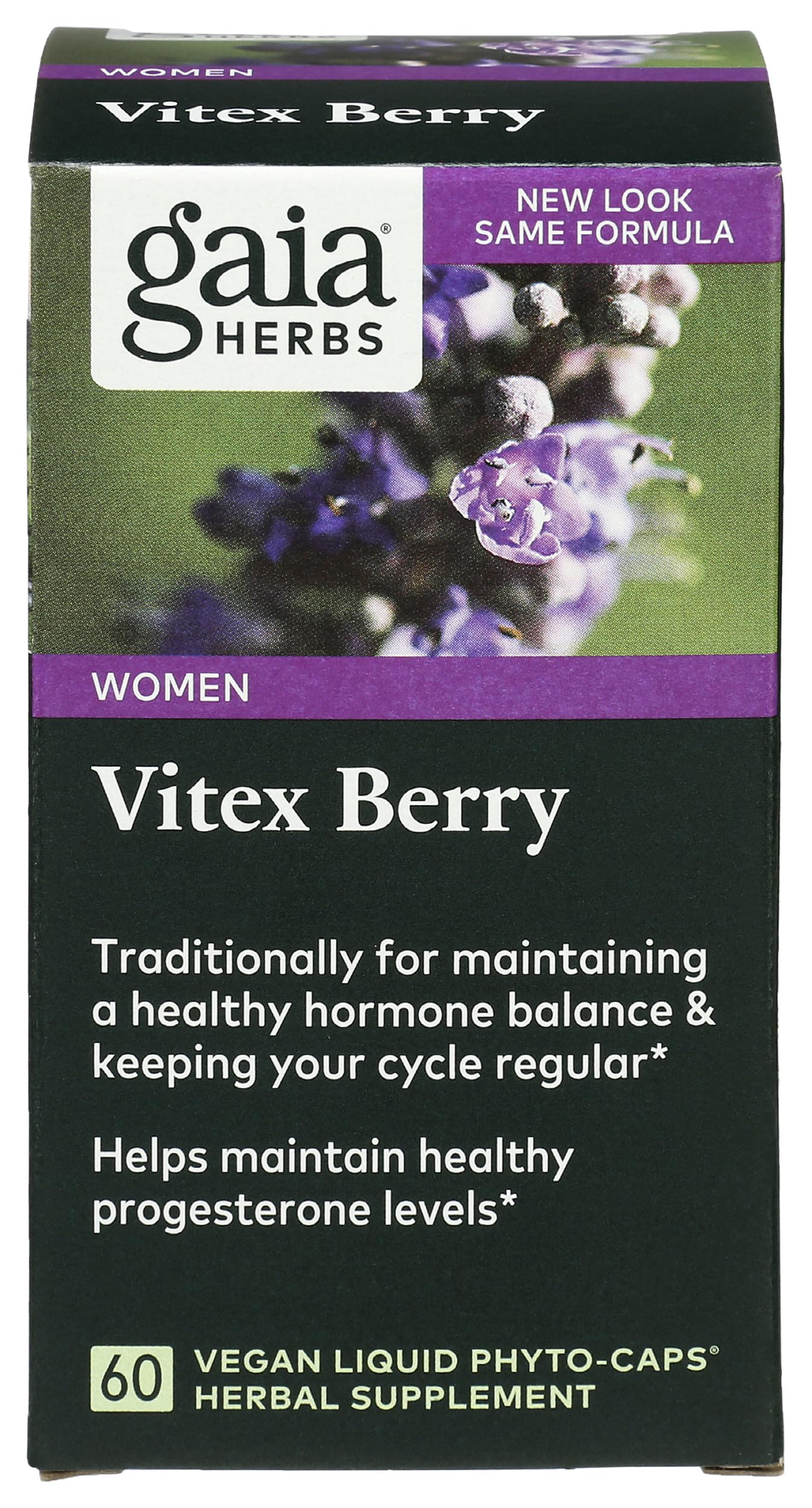 Gaia Herbs Vitex Berry Liquid Capsules