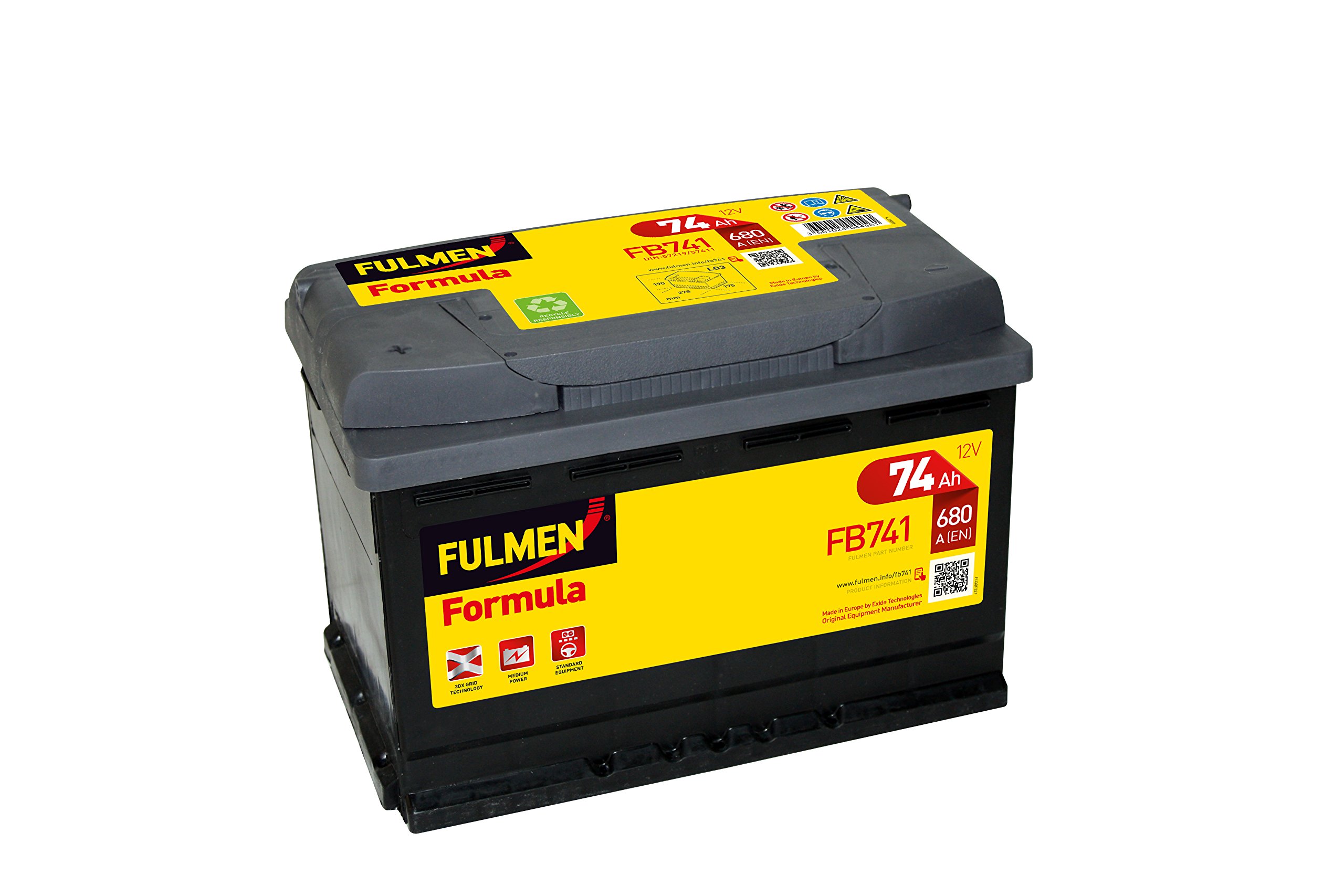 Lampa exfb741 Batterie/​Pile