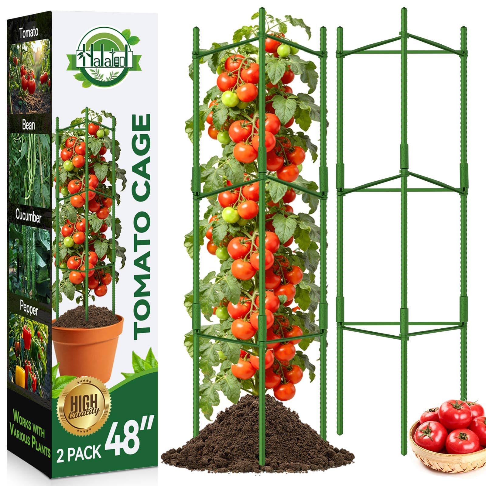 Halatool Tomato Cages for Garden