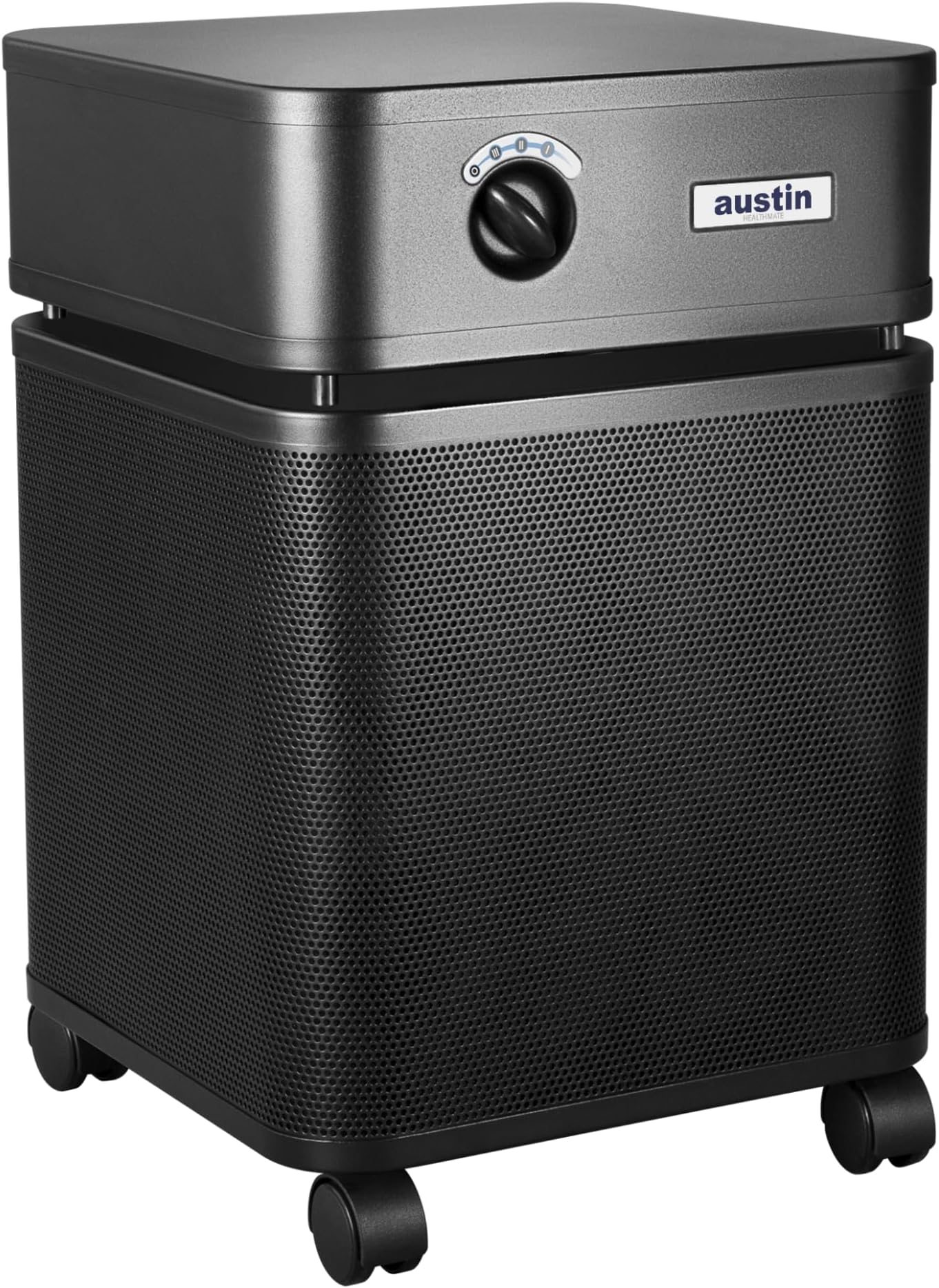 HealthMate Standard Air Purifier, Black - Advanced 4- Stage Filtration Air Purifiers For Home with Activated Carbon & Zeolite, Model B400
