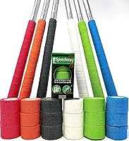 Vista 3 de Cinta de agarre de golf y envoltura para dedos, se envuelve fácilmente sobre el agarre existente, protege las manos y los dedos de puntos crudos