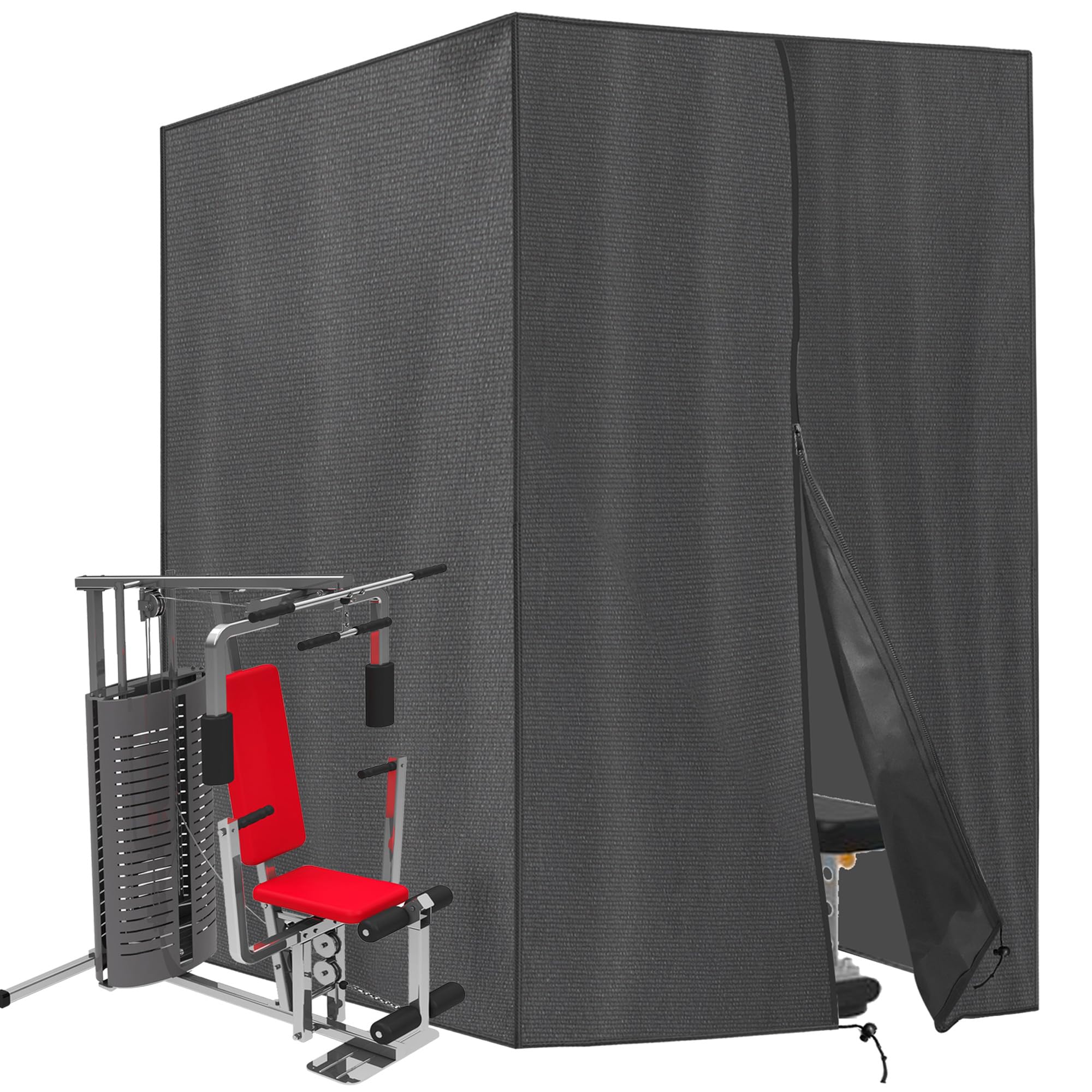 Power Tower Dip Station Cover, Pull Up Bar Station Cover, Protective Cover for Home Gym Set, Dustproof Waterproof Protective Cover Indoor Outdoor