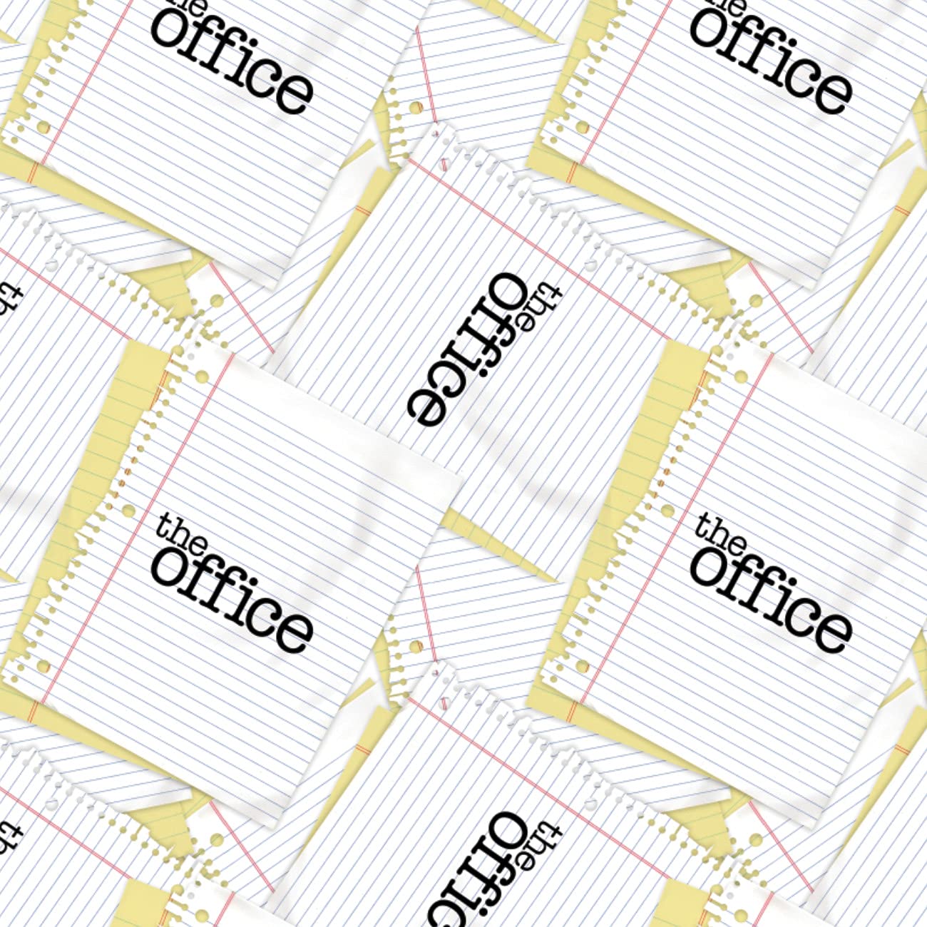 Office Cotton Precut 2yd Scrap Paper