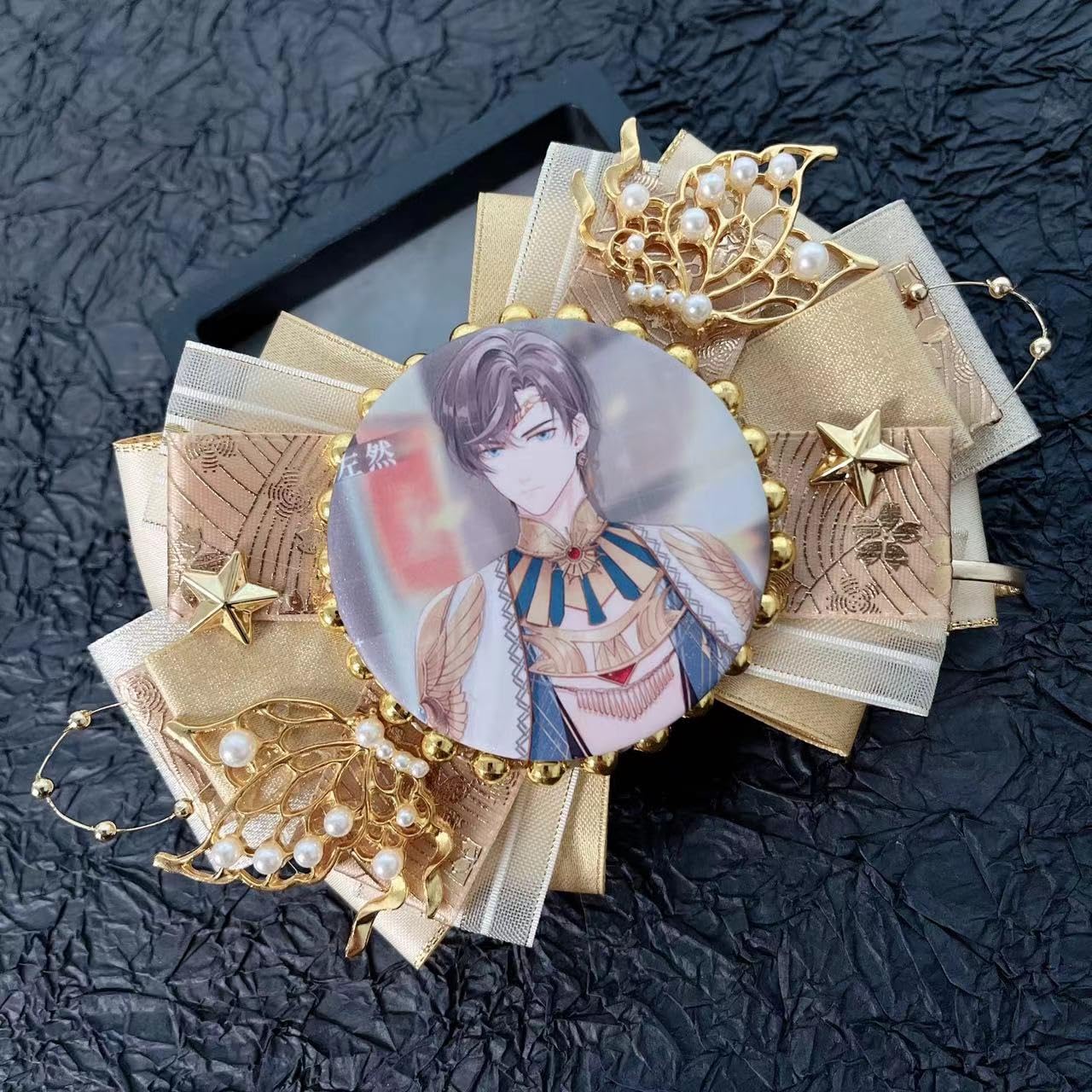 Amazon | 蝶結び 缶バッジ用ロゼット 58mm バッジ用 痛バ飾り 手作り