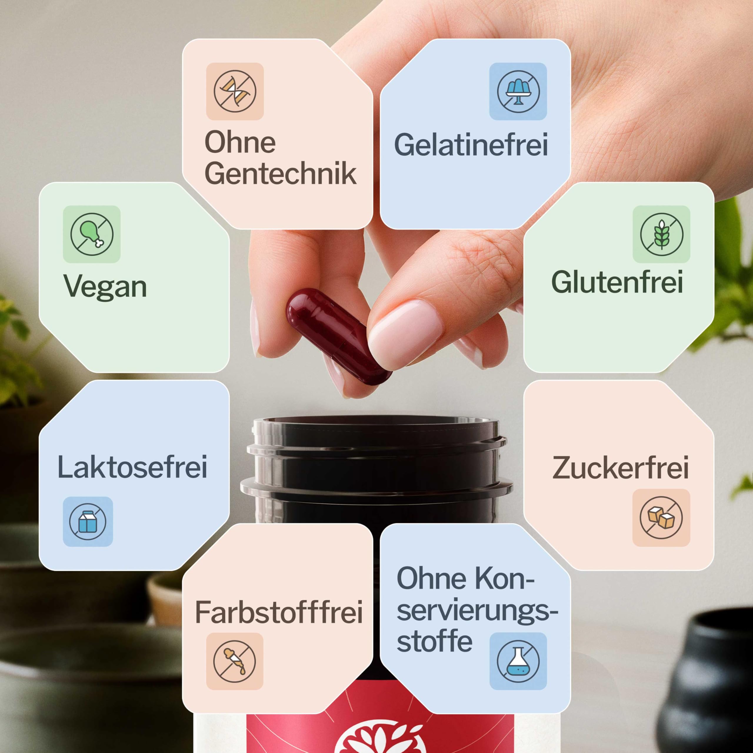 Pure Nature Astaxanthin hochdosiert BIO 12mg - 60 vegane Kapseln EU-BIO zertifiziert & laborgeprüft - Premium Rohstoff - mit Bio-Olivenöl – Astaxanthin hochdosiert - Astaxantin