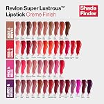 REVLON Lipstick, Super Lustrous Lipstick, Creamy Formula For Soft, Fuller-Looking Lips, Moisturized Feel, 755 Bare It All, 0.15 oz