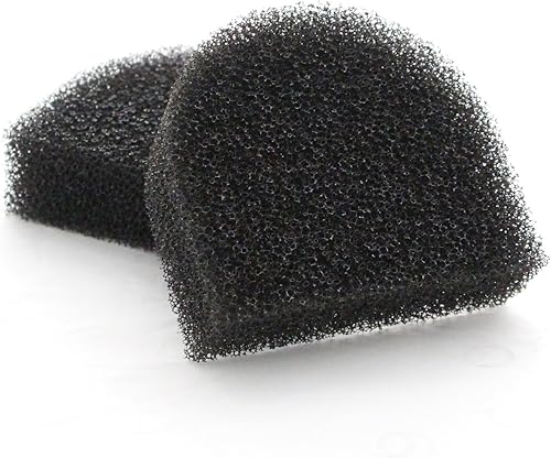 Fuji Spray 7224-2 Filtros de turbina para mini-ácaros serie PLATINUM, negro, 1 par