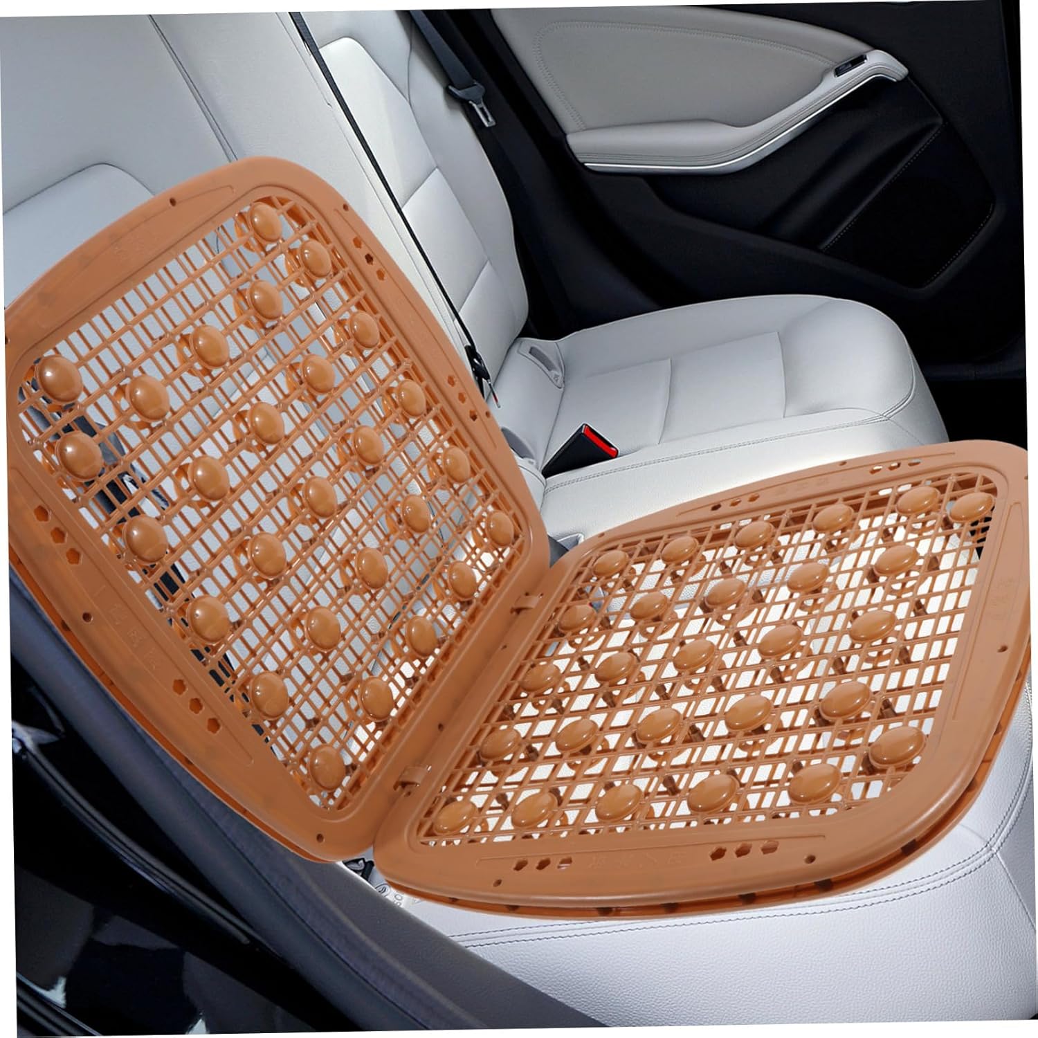 ULTECHNOVO Car Seat Cushion Pad Anti-Skid Office Chair Seat Cushion for Pain Relief Breathable Design Lightweight and Portable Mat for Cars Trucks and Home Use