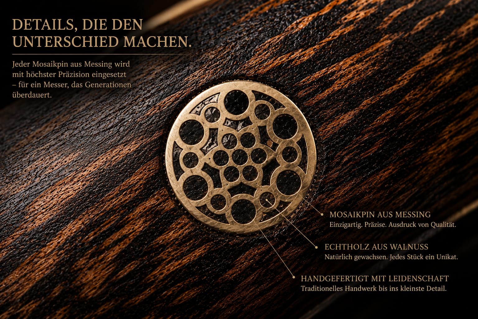 Premium Handgefertigtes Damaststahl Jagdmesser mit Walnussholzgriff – 22,86 cm Feststehendes Survival- & Bushcraft-Messer mit Echtlederscheide – Camping, Häuten, Outdoor, Taktisches Geschenk für Männe