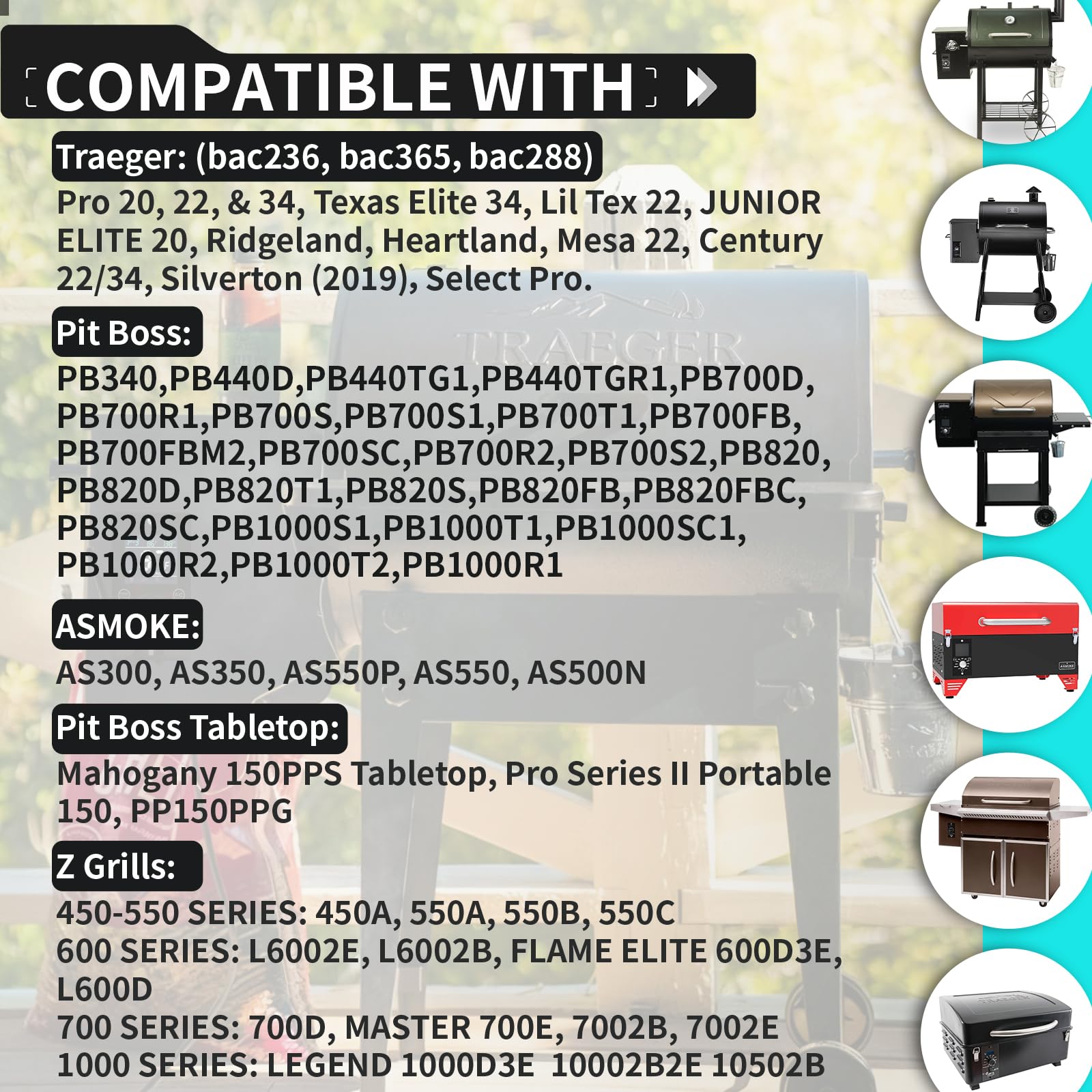 Smart WiFi Uniwersalna płyta sterowania temperaturą PID z aplikacją Smart Control dla Pit Boss, Traeger, Z Grills & Smokers - ulepszony cyfrowy zamiennik kontrolera grilla z 1 Hot Rod
