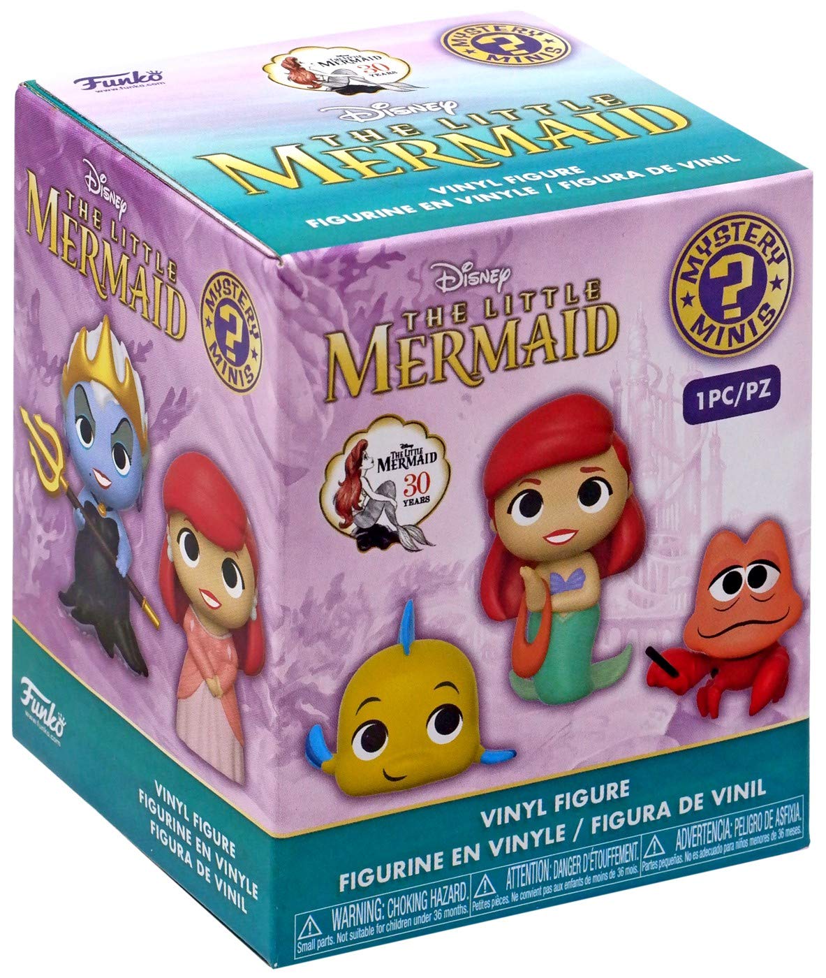 Amazon.com: Funko Mini Vinyl Figures: Little Mermaid : Toys