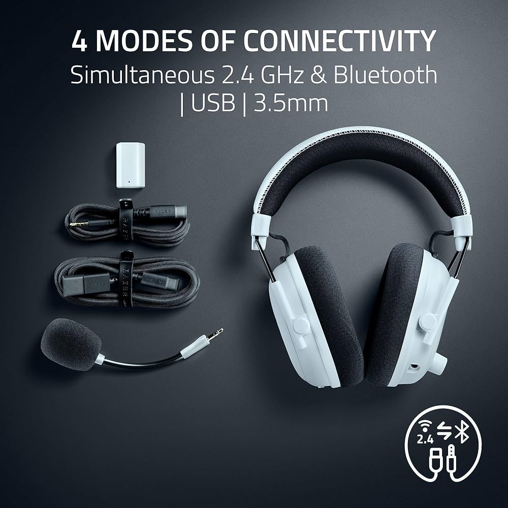Razer BlackShark V3 Pro ホワイト Buy Razer BlackShark V3 Pro - White | Gaming Headsets | Razer.com