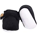Neska Moda Baby Boys & Baby Girls 9 To 12 Months Velvet Booties (Black) -BT781 gallery image