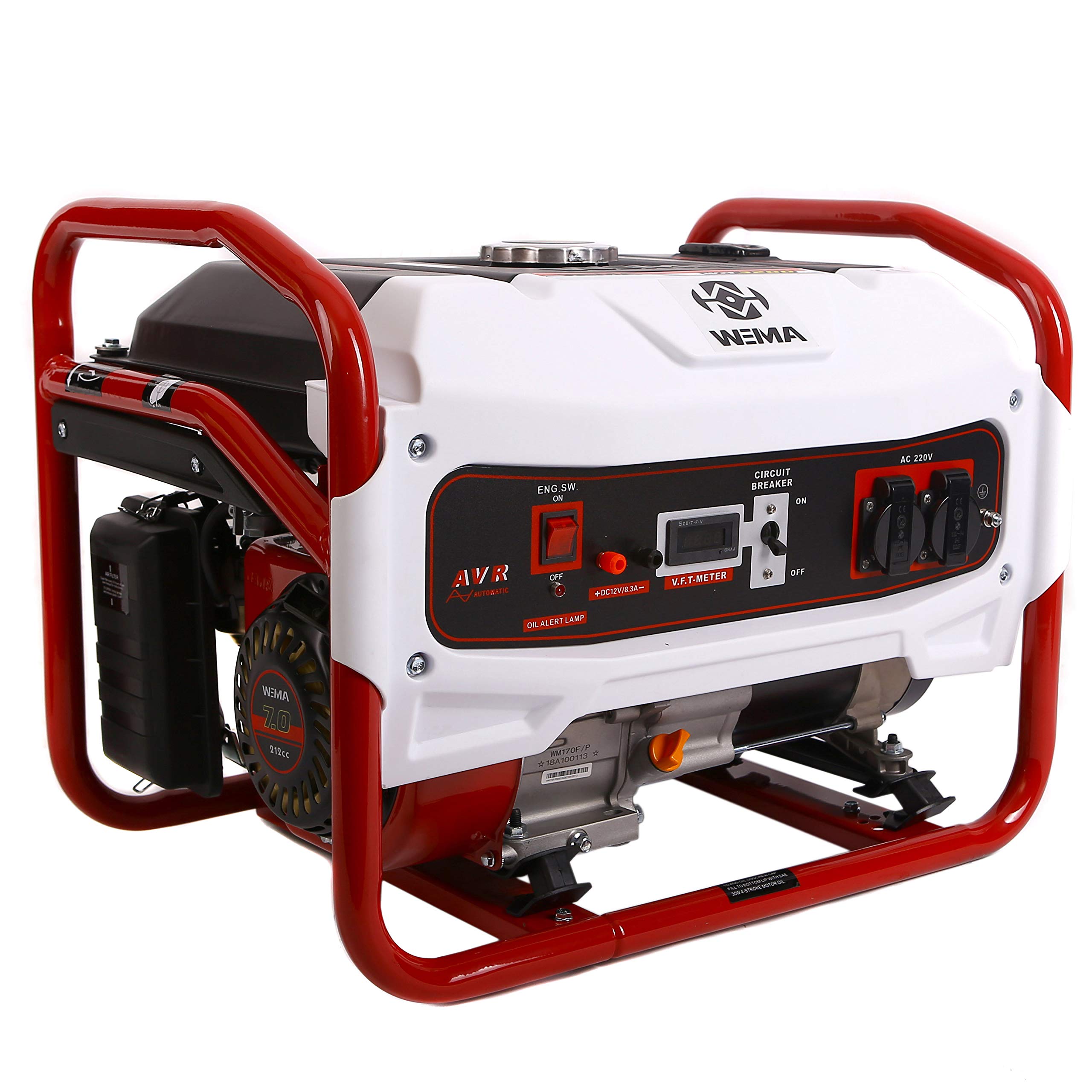 Generator prądu Weima WM3200B generator awaryjny agregat prądotwórczy benzynowy generator prądu