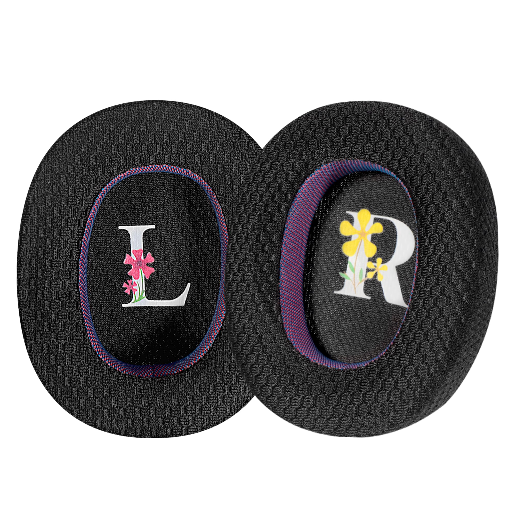 Jomwag Breathable Mesh Replacement Earpads for JBL TUNE700/T710BT/Tune750BTNC/760NC (Black/Purple)