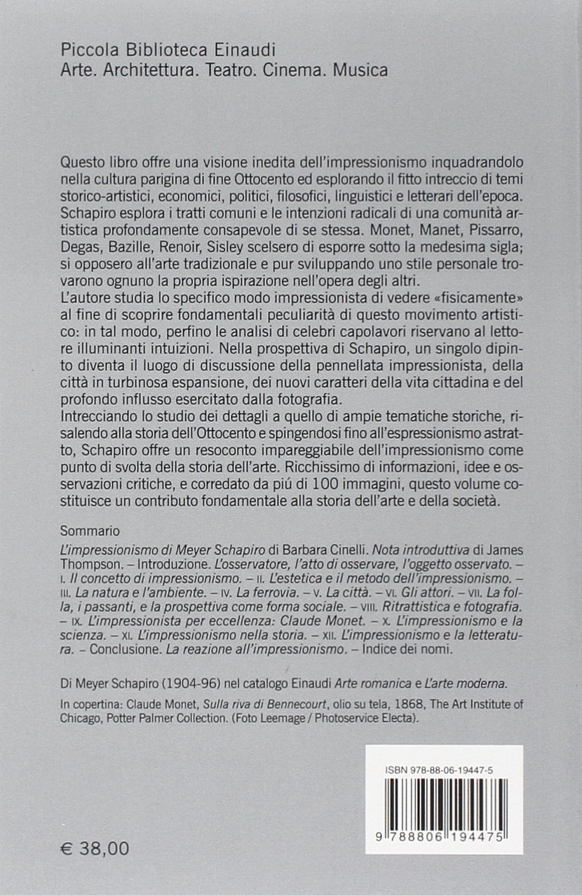 L'impressionismo. Riflessi e percezioni. Ediz. illustrata