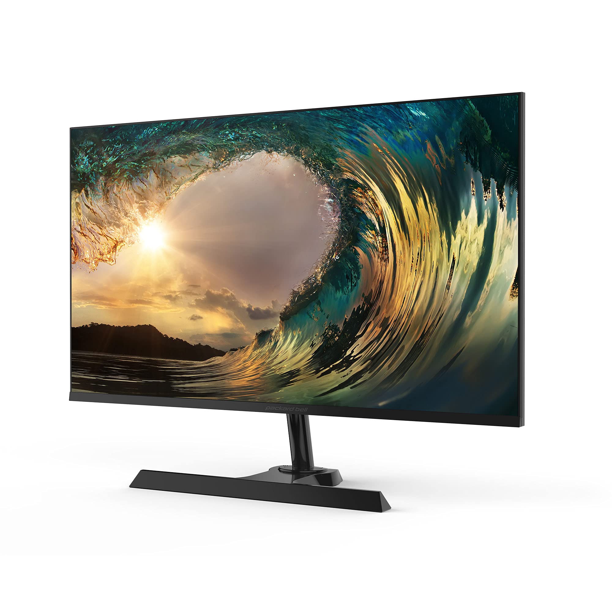Packard Bell 24 Inch Monitor, Slim Bezel AirFrame Desktop Monitor, FHD 1080p Monitor, VESA Mounting, Tilt Adjustment, Ultr...