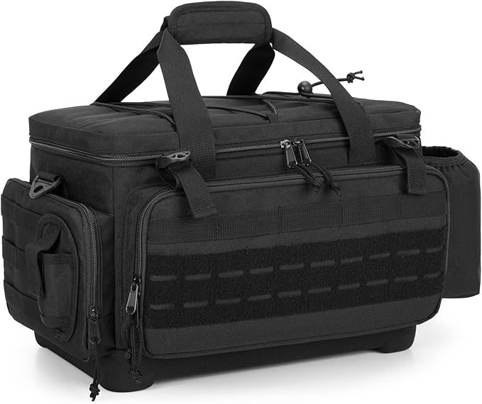 GOBUROS Waterproof Fishing Tackle Bag with Waterproof EVA Bottom (No