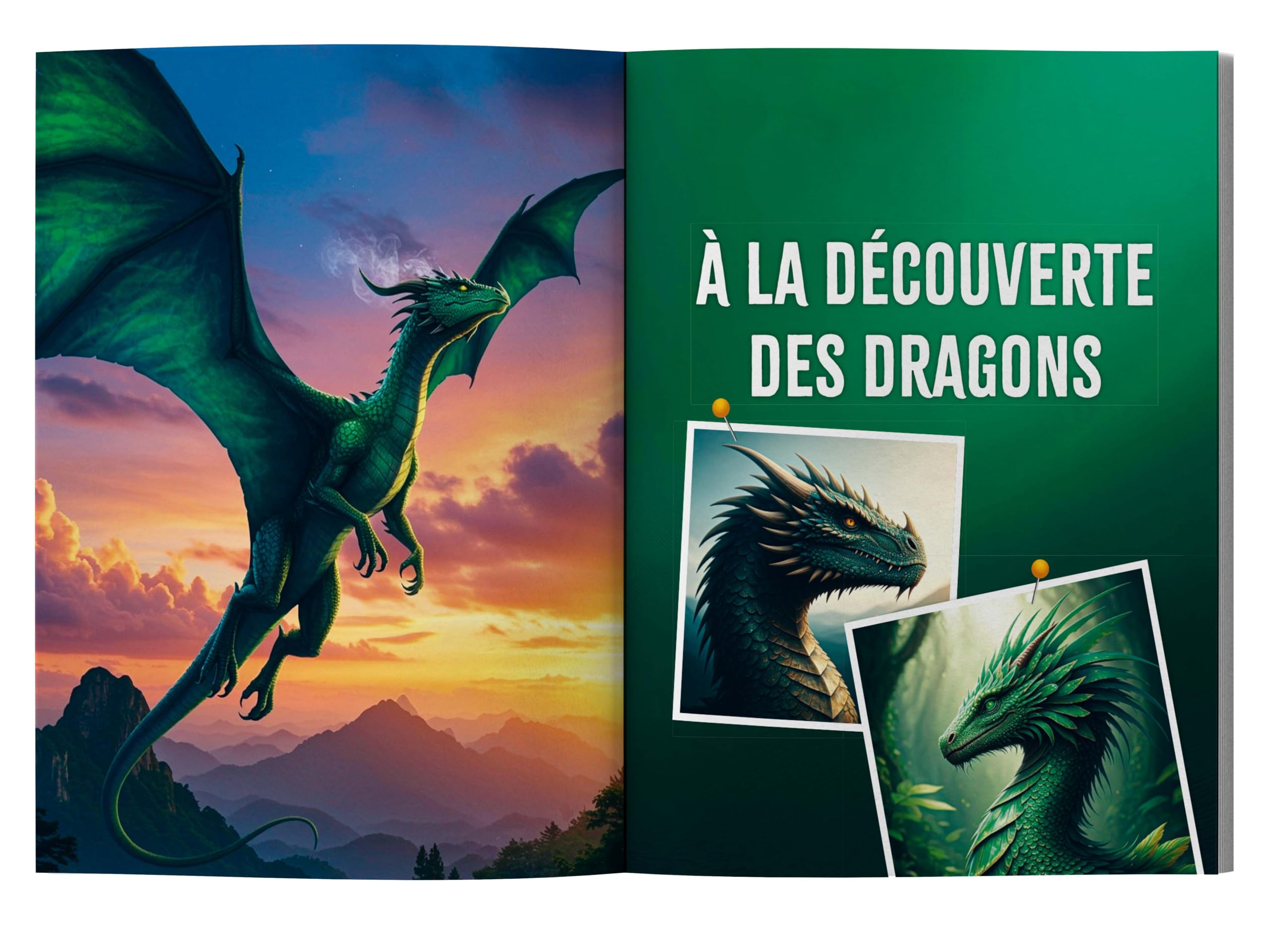 Mon grand livre des dragons: Origines, mythes et légendes