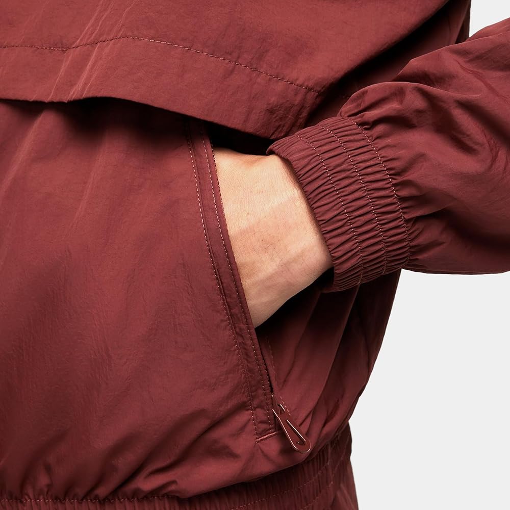 NSW Solo Swoosh Woven Track Mens Jacket (FB8622-231, Dark Pony