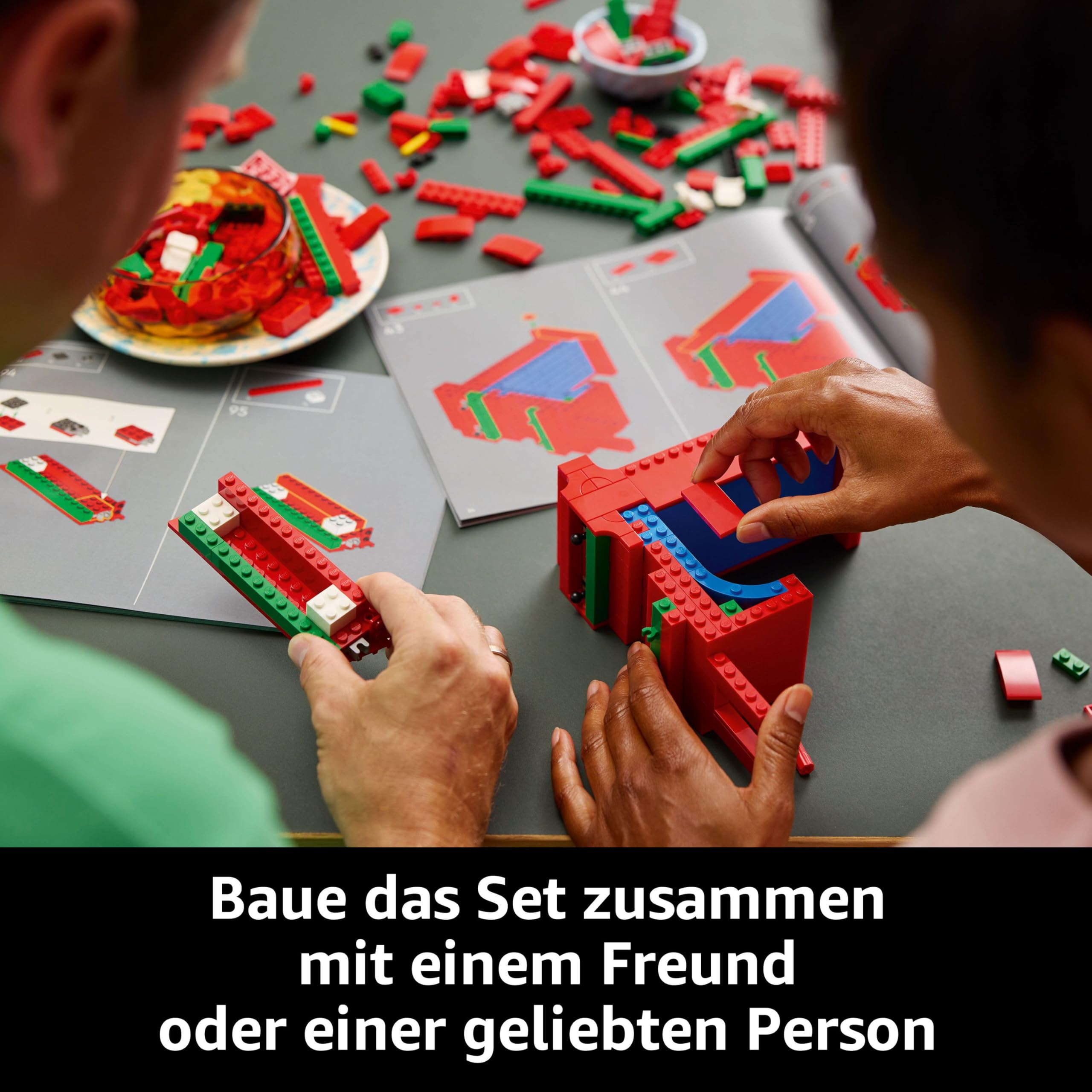 Lego Love avec Cupidon - Kit de construction pour adultes, décoration d'intérieur, cadeau de Saint-Valentin et fête des mères, cadeau pour les couples, activité créative