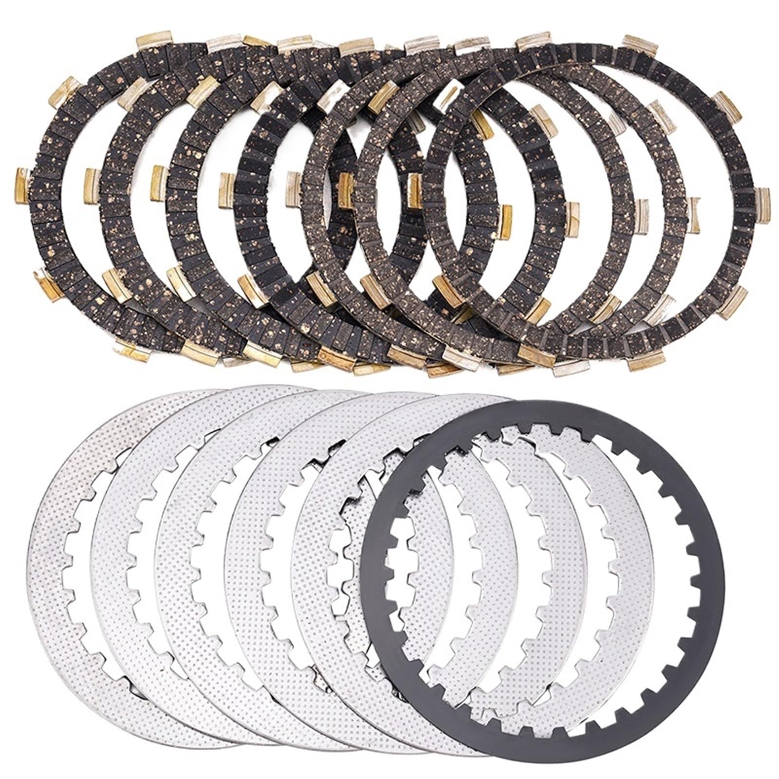 Motorcycle Clutch Friction Plates & Steel Disc Fit for RC250 Adventure RC390 RC 250 390 90232011000(Bakelite)