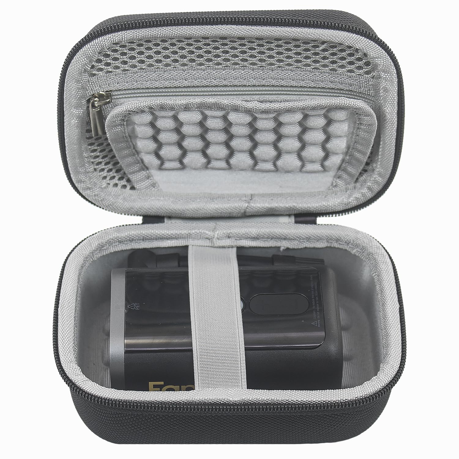 YIIWAY Hard Travel Case Compatible with Fanttik X11 Ace Bike Pump, Case Only - Black YC88022