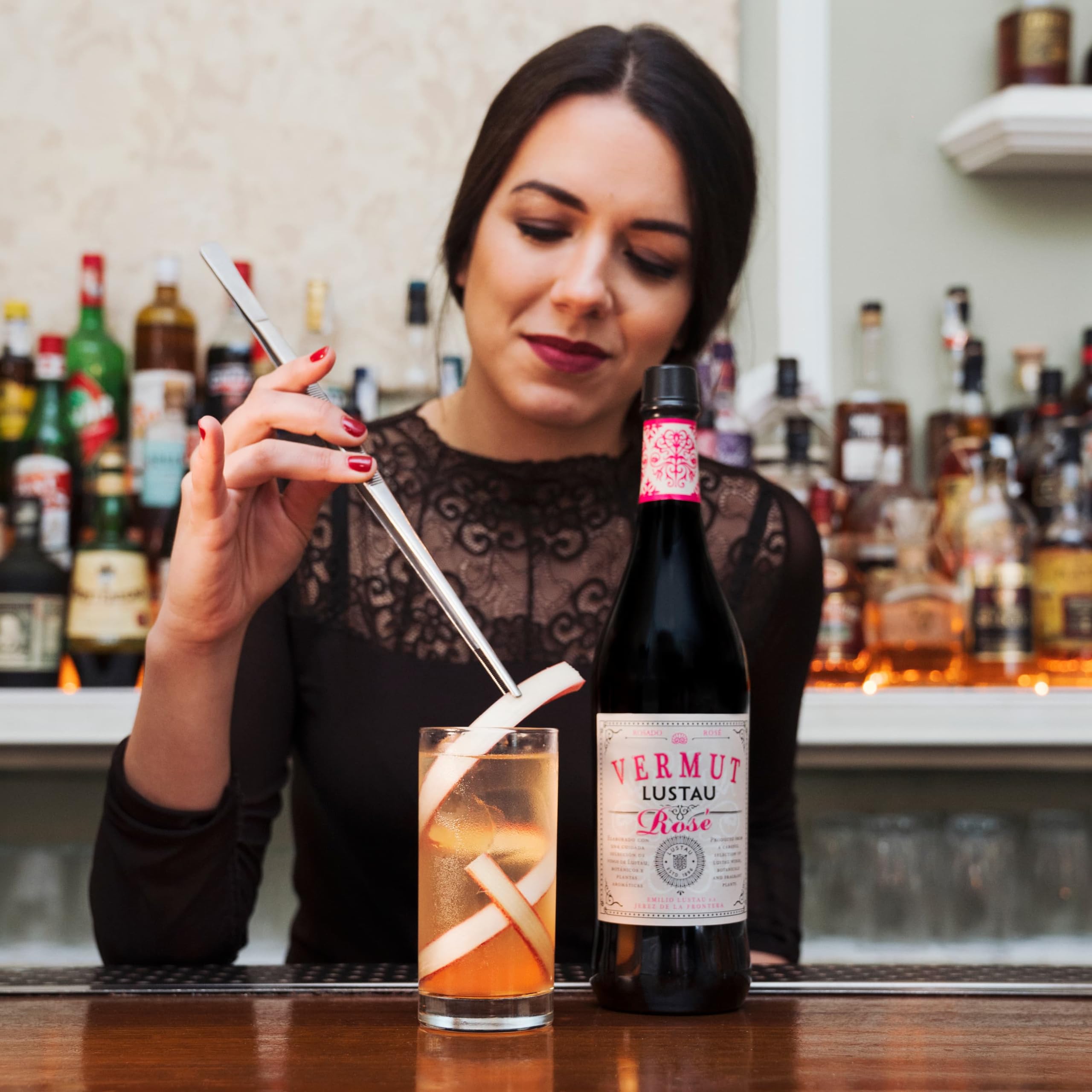 Lustau Vermut Trio Geschenkpackung je 1 x 0,375l 15% vol.: Vermut White, Red, Rosé - Spanischer Wermut (1.125 l)