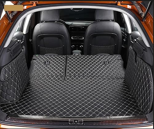 Miniatura 9 de Revestimiento de carga de cobertura completa para Tesla Model X de 5 plazas 2016-2021 (2022-más reciente no se ajusta) Tapete resistente para