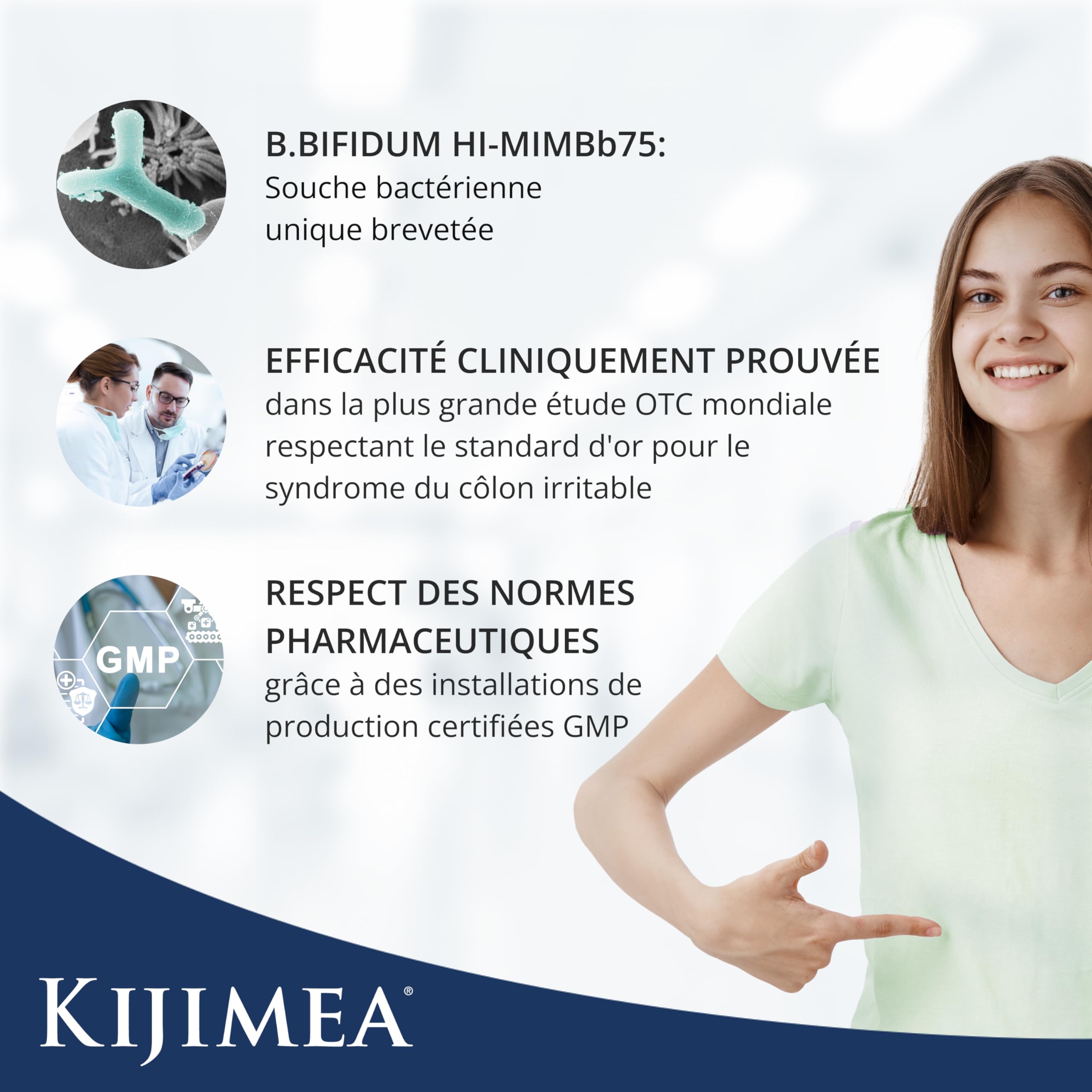 KIJIMEA Côlon Irritable PRO - 90 gélules contre le syndrome du côlon irritable