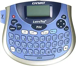 Rotulador Eletrônico, Letra Tag, LT100T, Azul Metálico, Imex