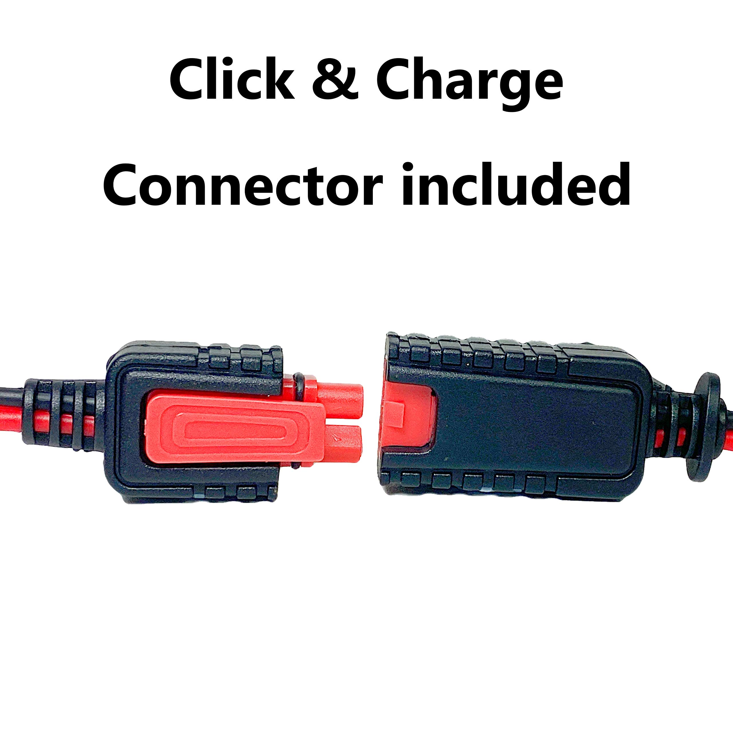 AA AA0725 4A Intelligent Car Battery Charger LCD, 8 Stage, Recover