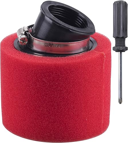 Cápsula de filtro de aire de espuma en ángulo de 1.496 pulgadas, se aplica a 50 cc, 70 cc, 90 cc, 110 cc, 125 cc, 150 cc, GY6, motocicleta, ATV,