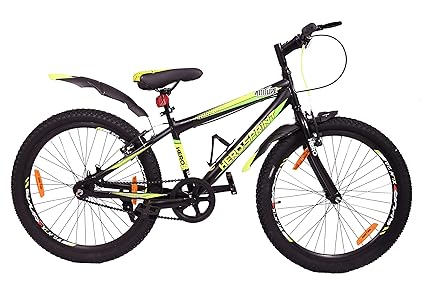 Hero Cycles Sprint Attitude Rigid 24T / Inches Single Speed Unisex Road Cycle (Green)